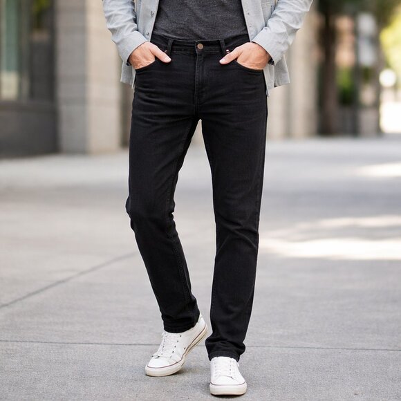 Levi's Other - Levi's 511 Slim Fit Black Jeans Mens 30x32 Dark Wash Denim Classic